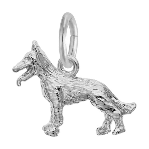 Small German Shepherd Dog Charm
