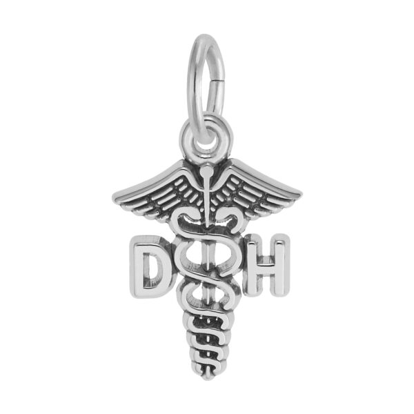 Dental Hygienist Caduceus Charm