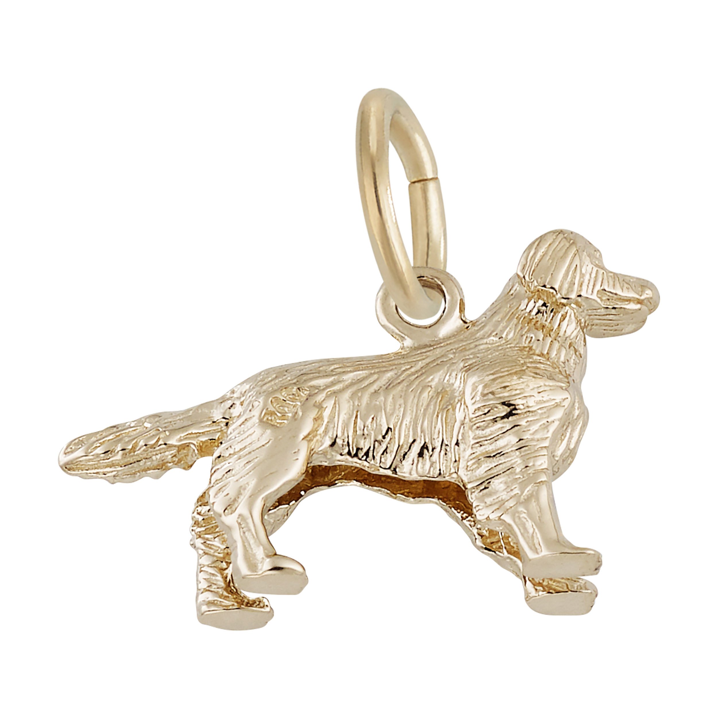 Small Golden Retriever Dog Charm - Image 5