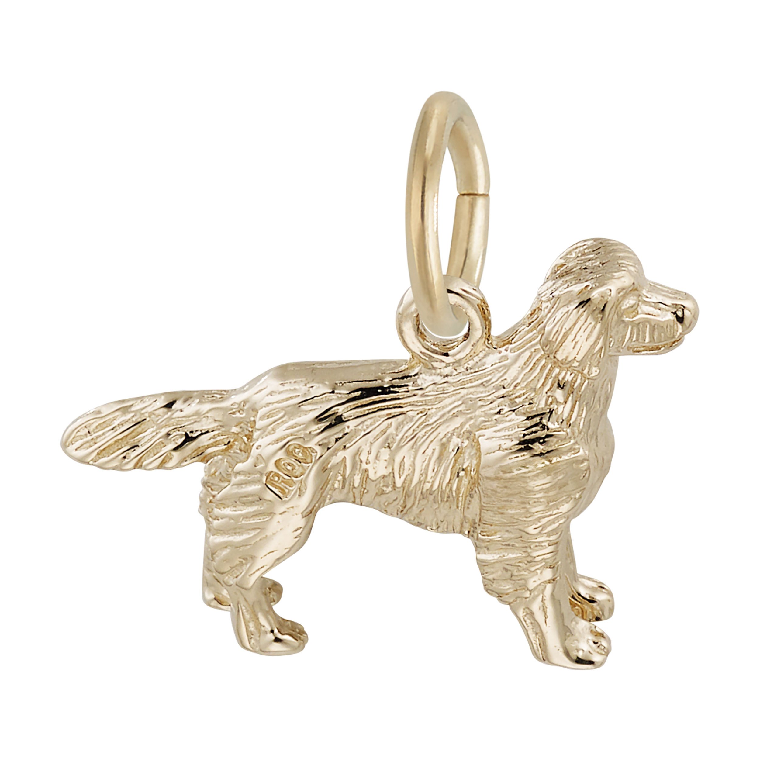 Small Golden Retriever Dog Charm - Image 3