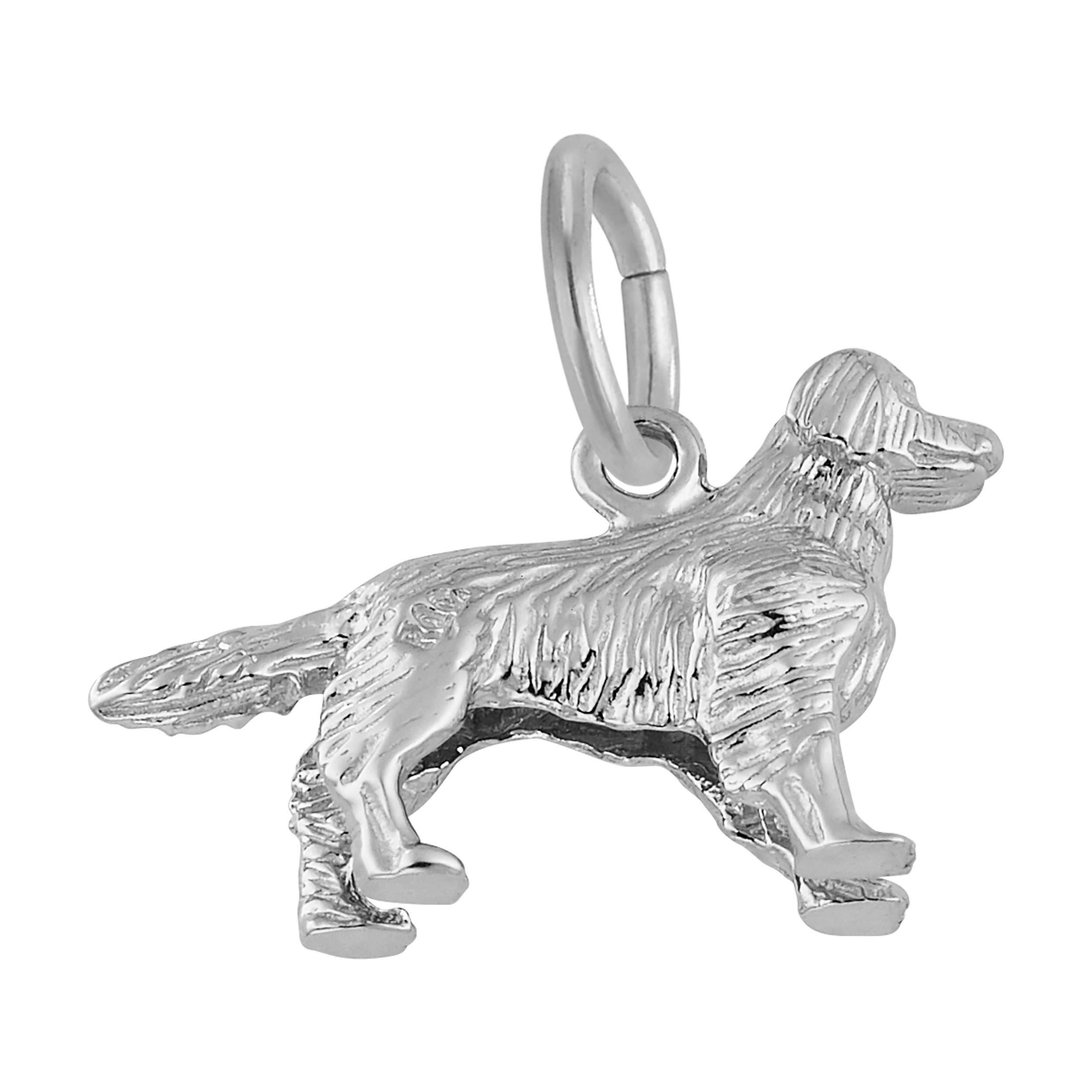 Small Golden Retriever Dog Charm - Image 4