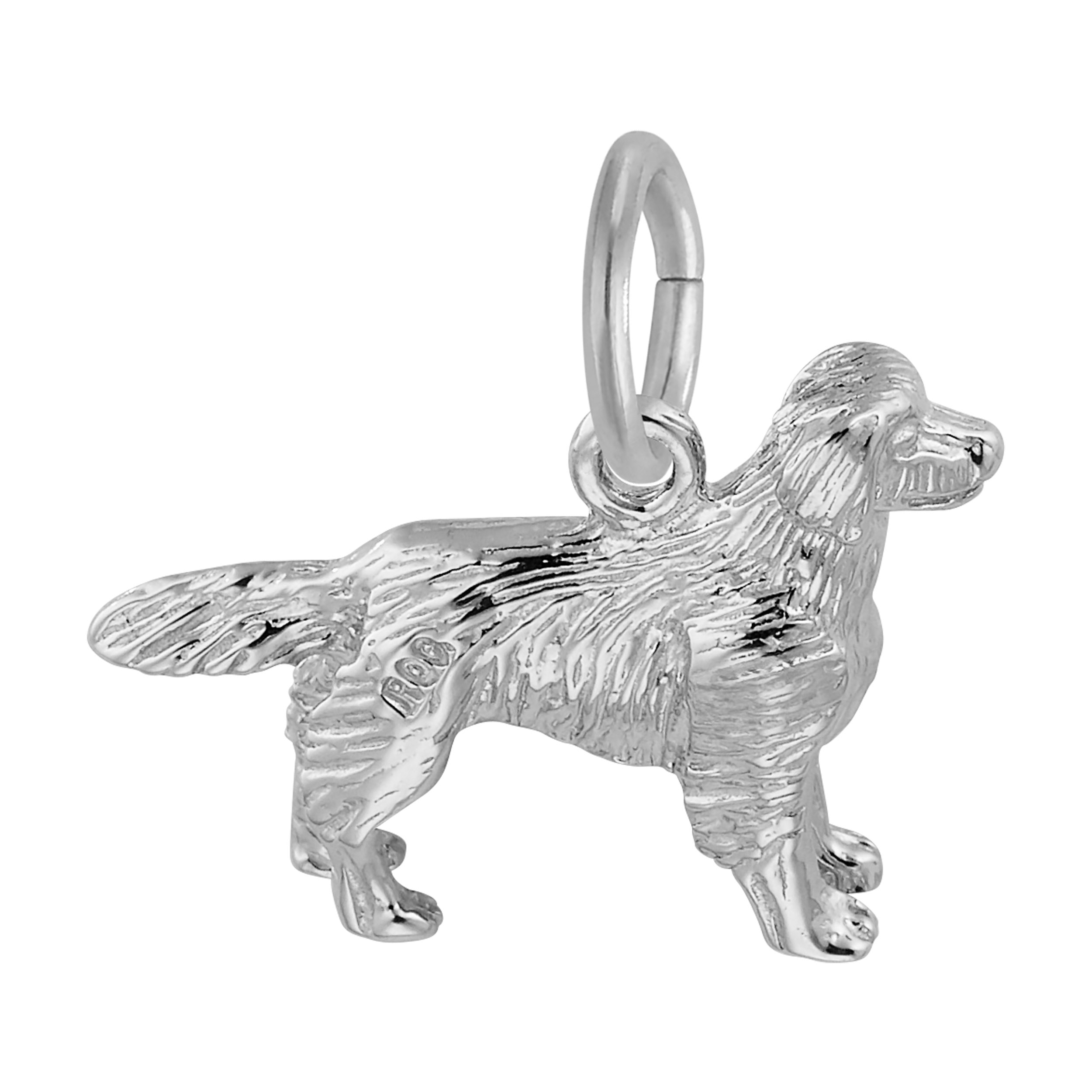Small Golden Retriever Dog Charm - Image 2