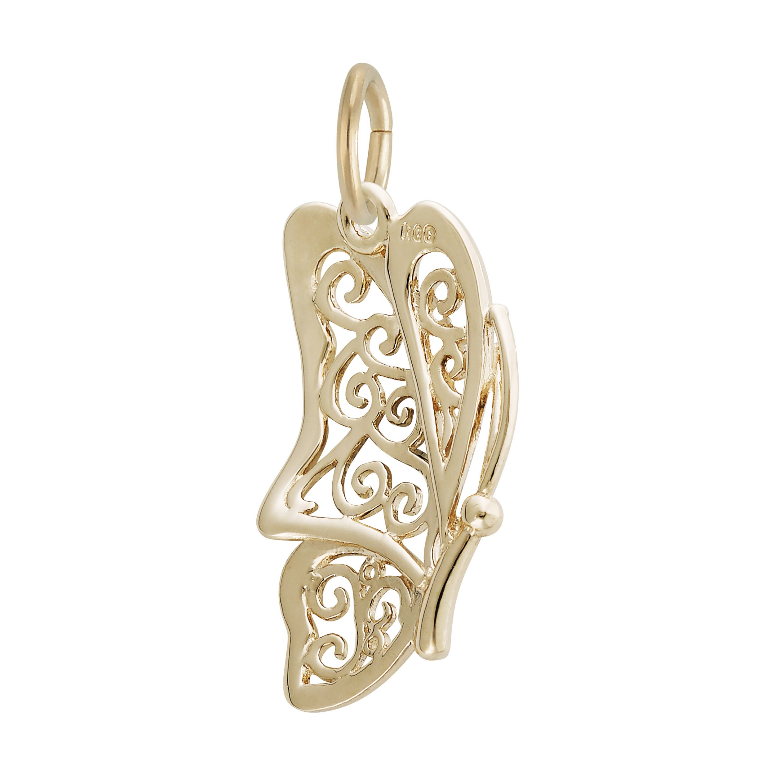 Filigree Butterfly Charm - Image 3