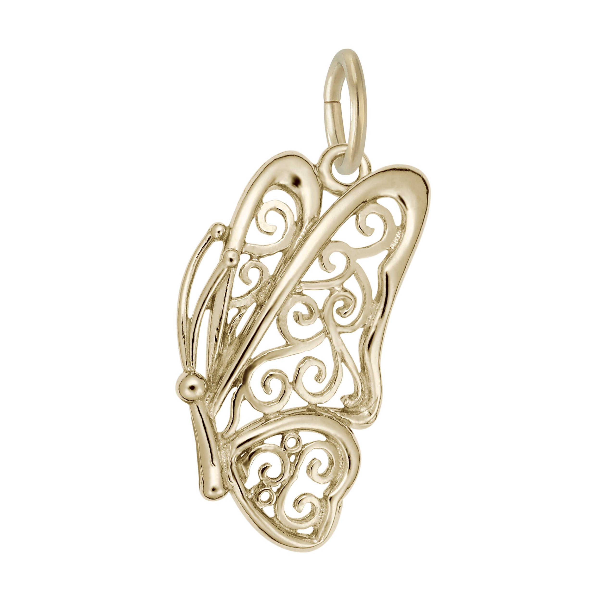 Filigree Butterfly Charm - Image 1