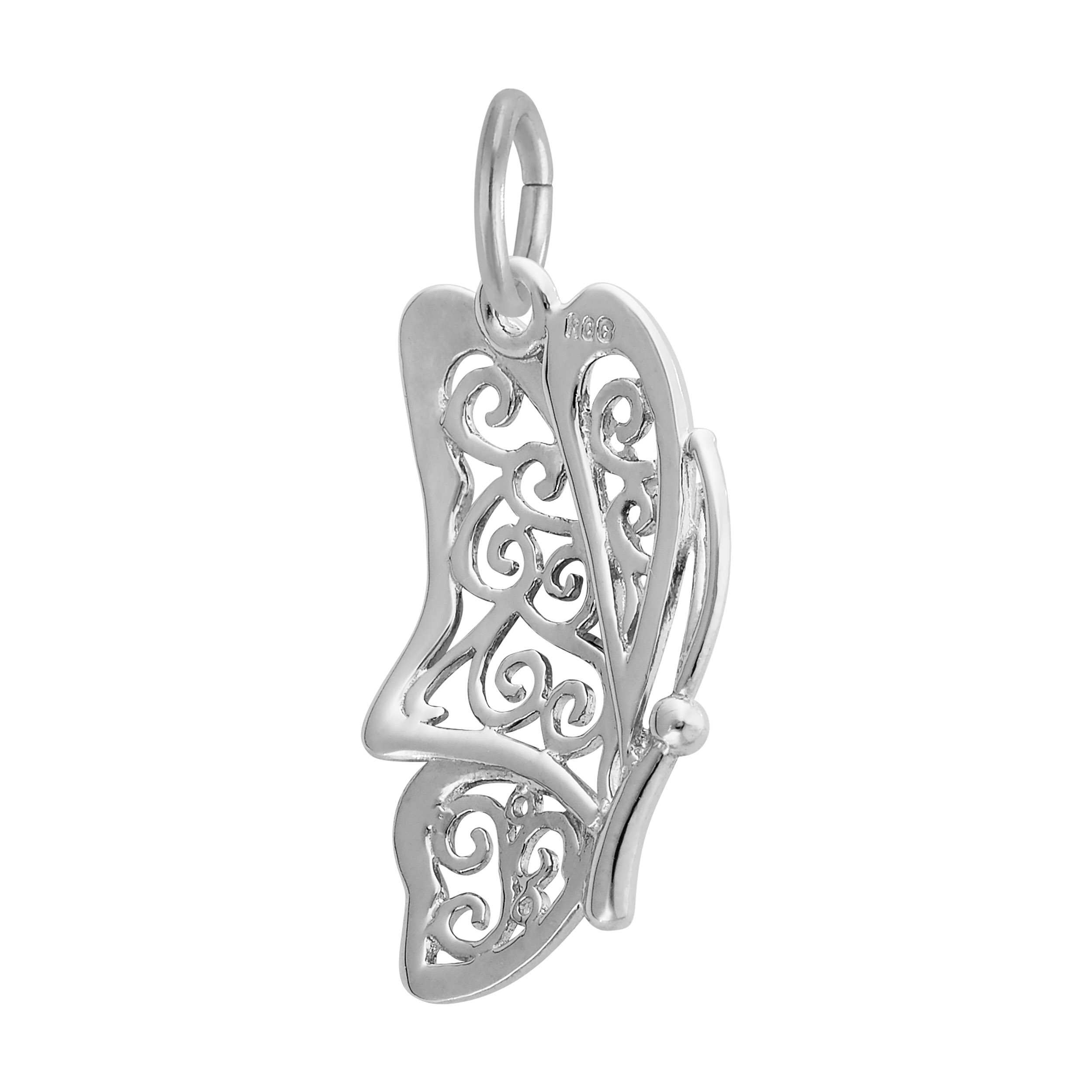 Filigree Butterfly Charm - Image 2