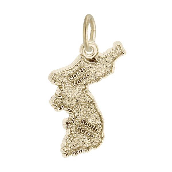 Korea Map Charm