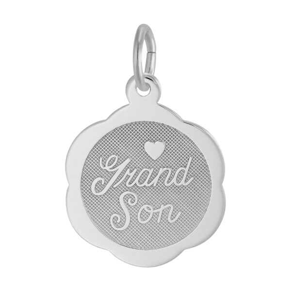 Grandson Disc Charm
