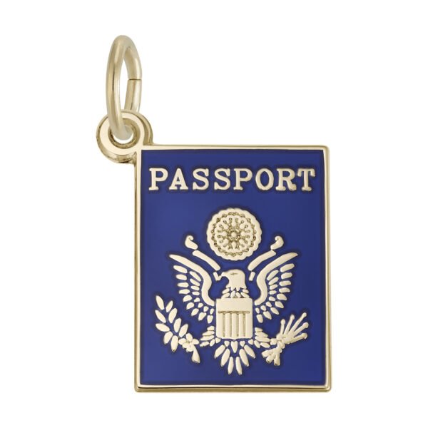 United States Passport Charm
