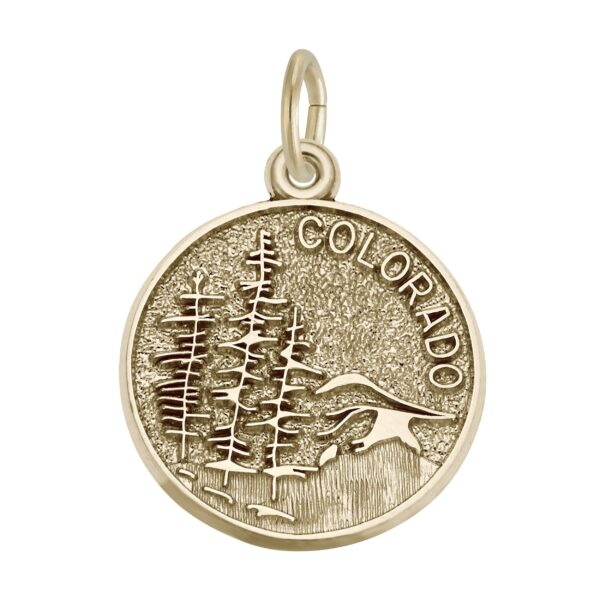 Colorado Mountain Scene Charm