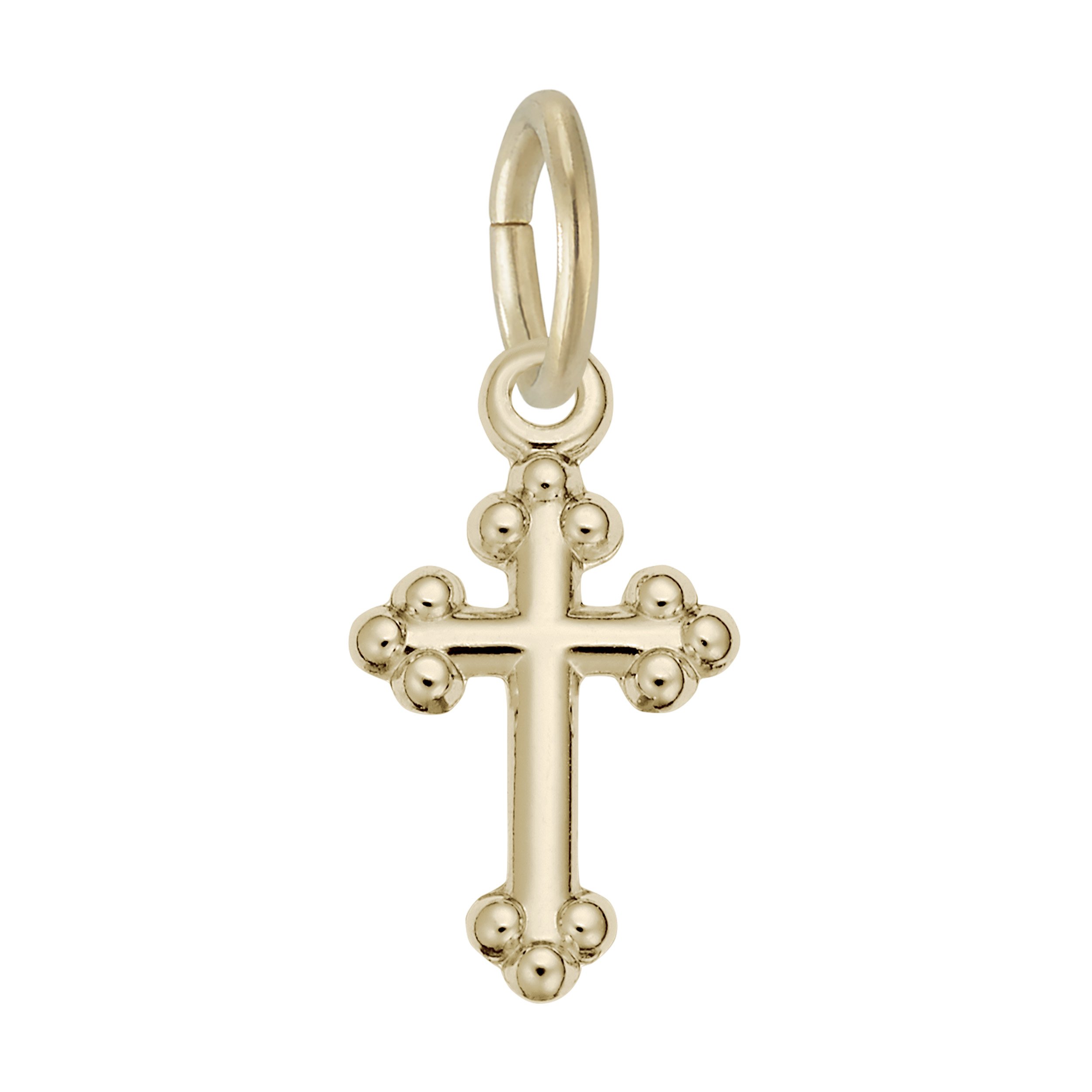 Bottony Cross Accent Charm - Image 1