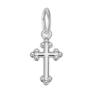 Bottony Cross Accent Charm