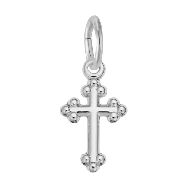 Bottony Cross Accent Charm