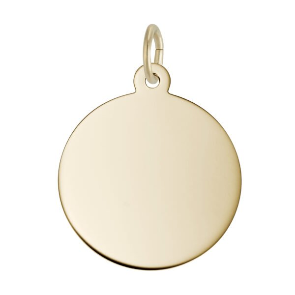 Small Round Disc Classic Series Charm