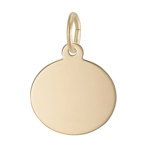 Petite Round Disc Charm