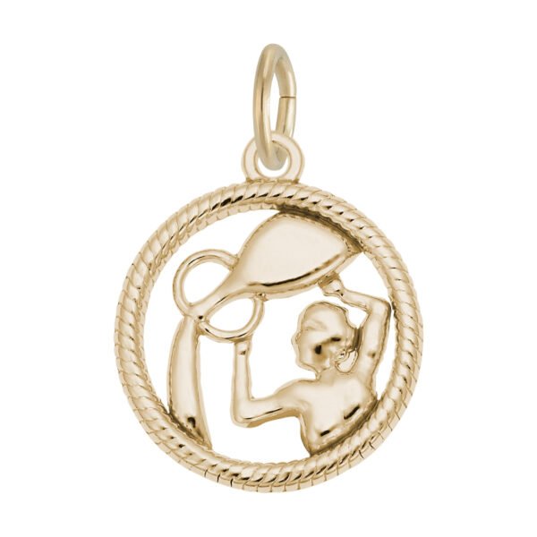 Aquarius Water Carrier Charm