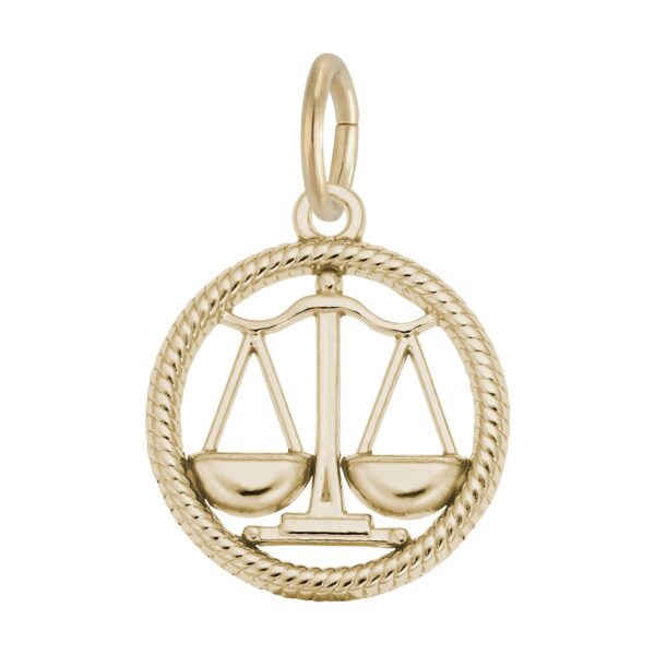 Libra Scales Charm