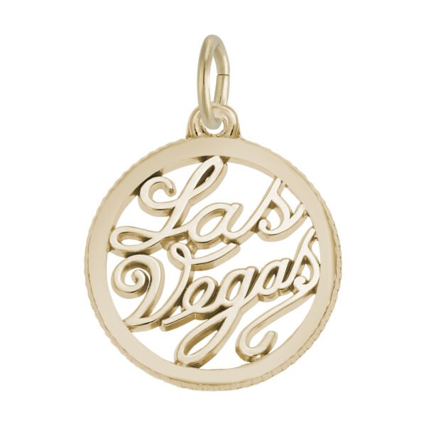 Las Vegas Open Disc Charm
