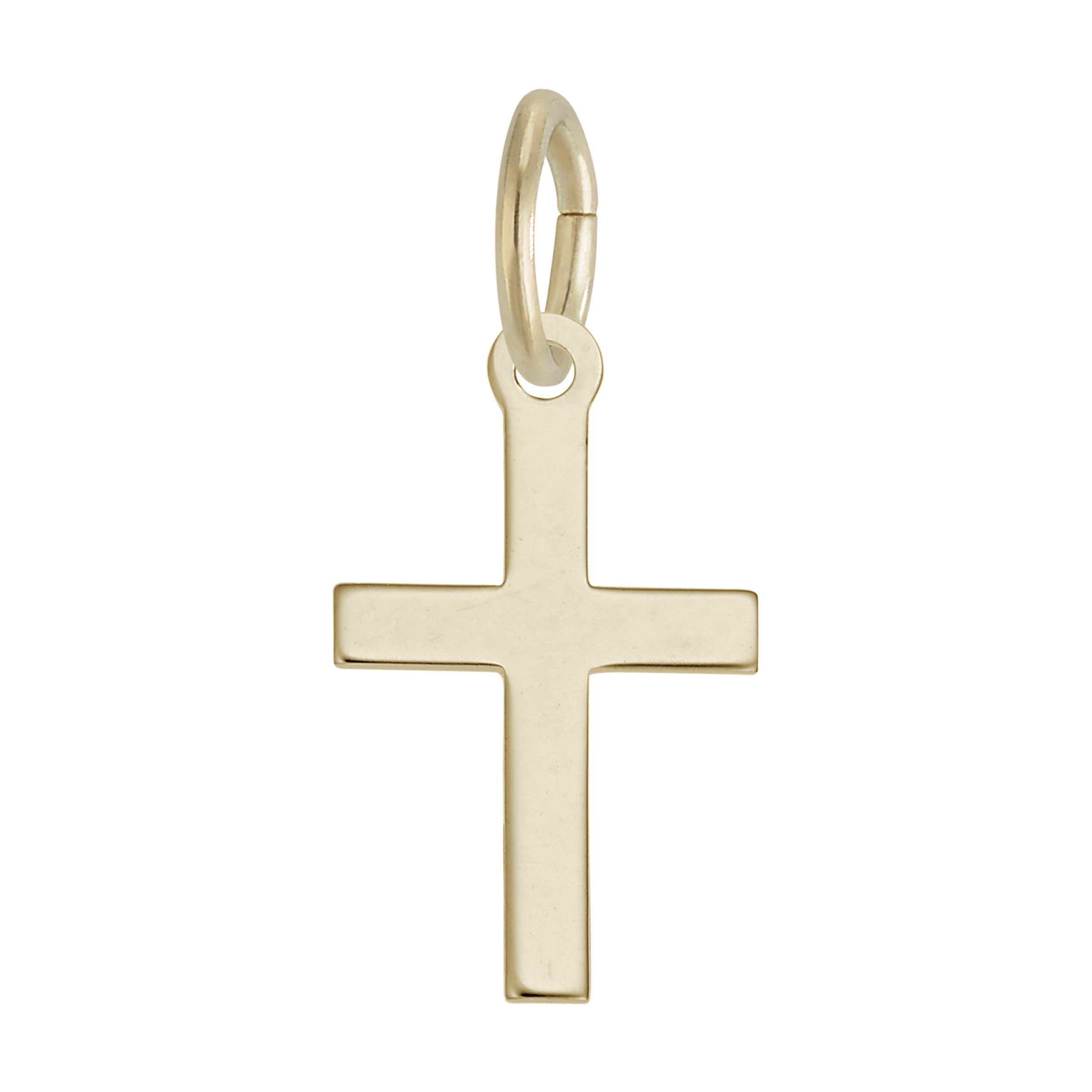 Small Engraved Cross Charm - Image 3