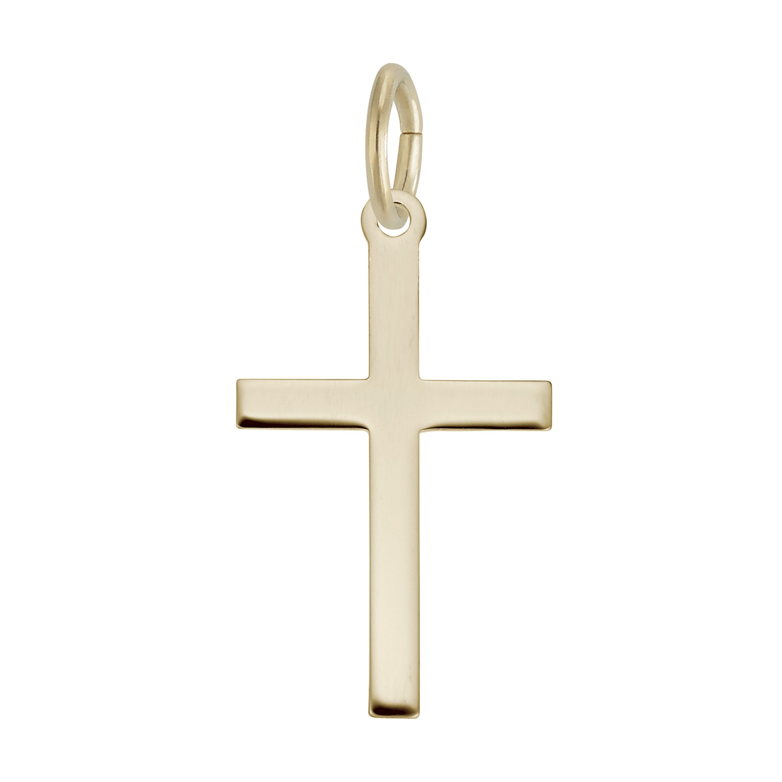 Medium Plain Cross Charm - Image 3