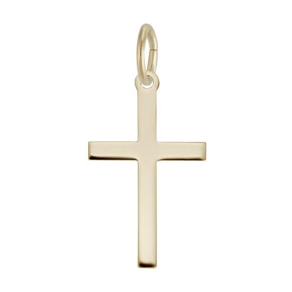 Medium Plain Cross Charm