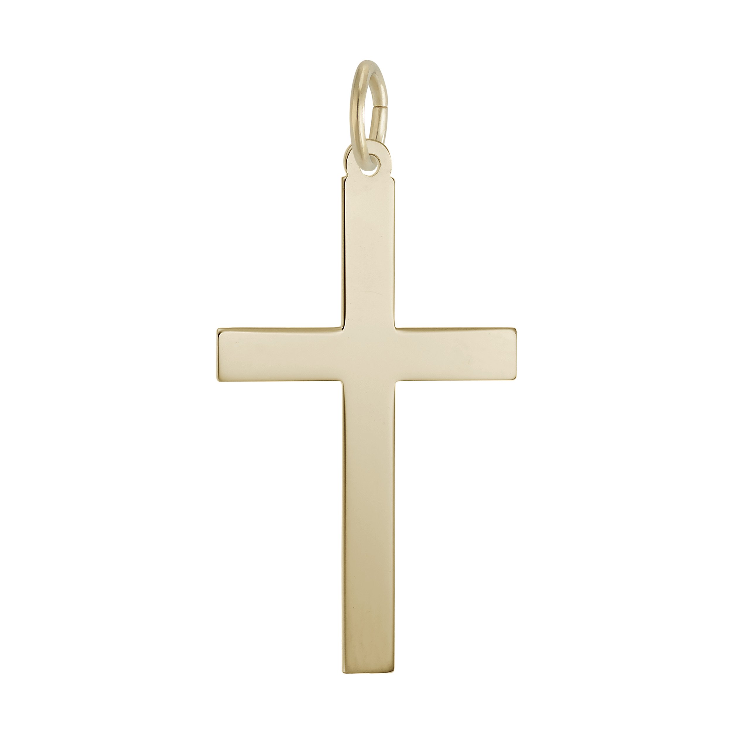 Extra Large Plain Cross Charm - Image 3