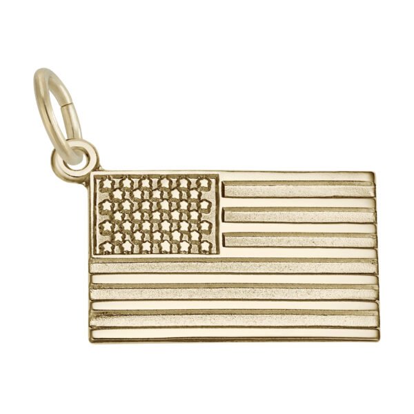 American Flag Charm