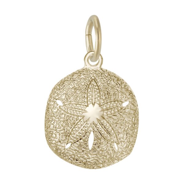 Keyhole Sand Dollar Charm