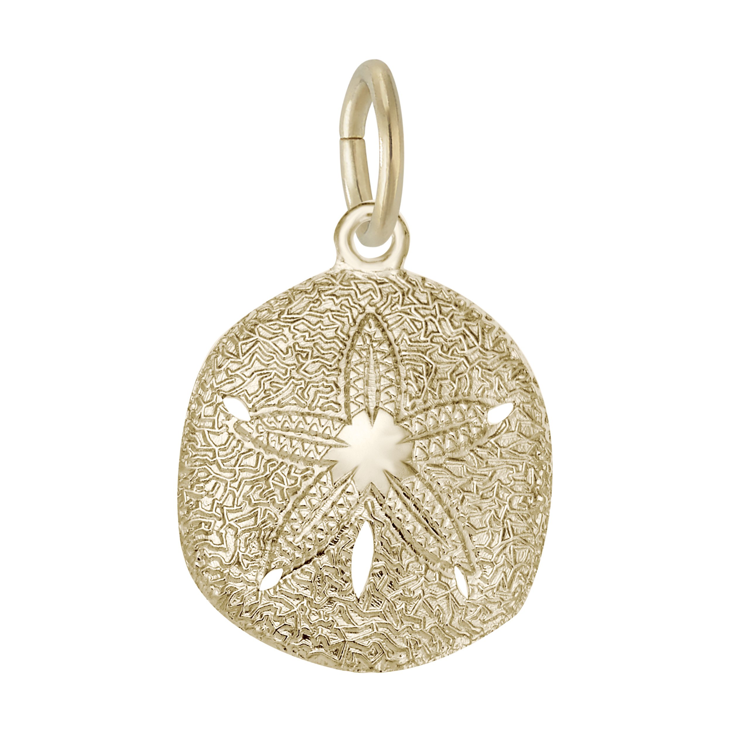 Keyhole Sand Dollar Charm - Image 1