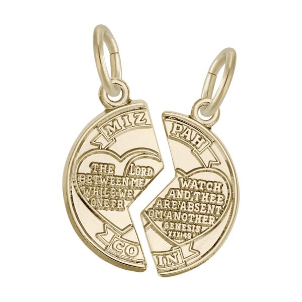 Mizpah Charm