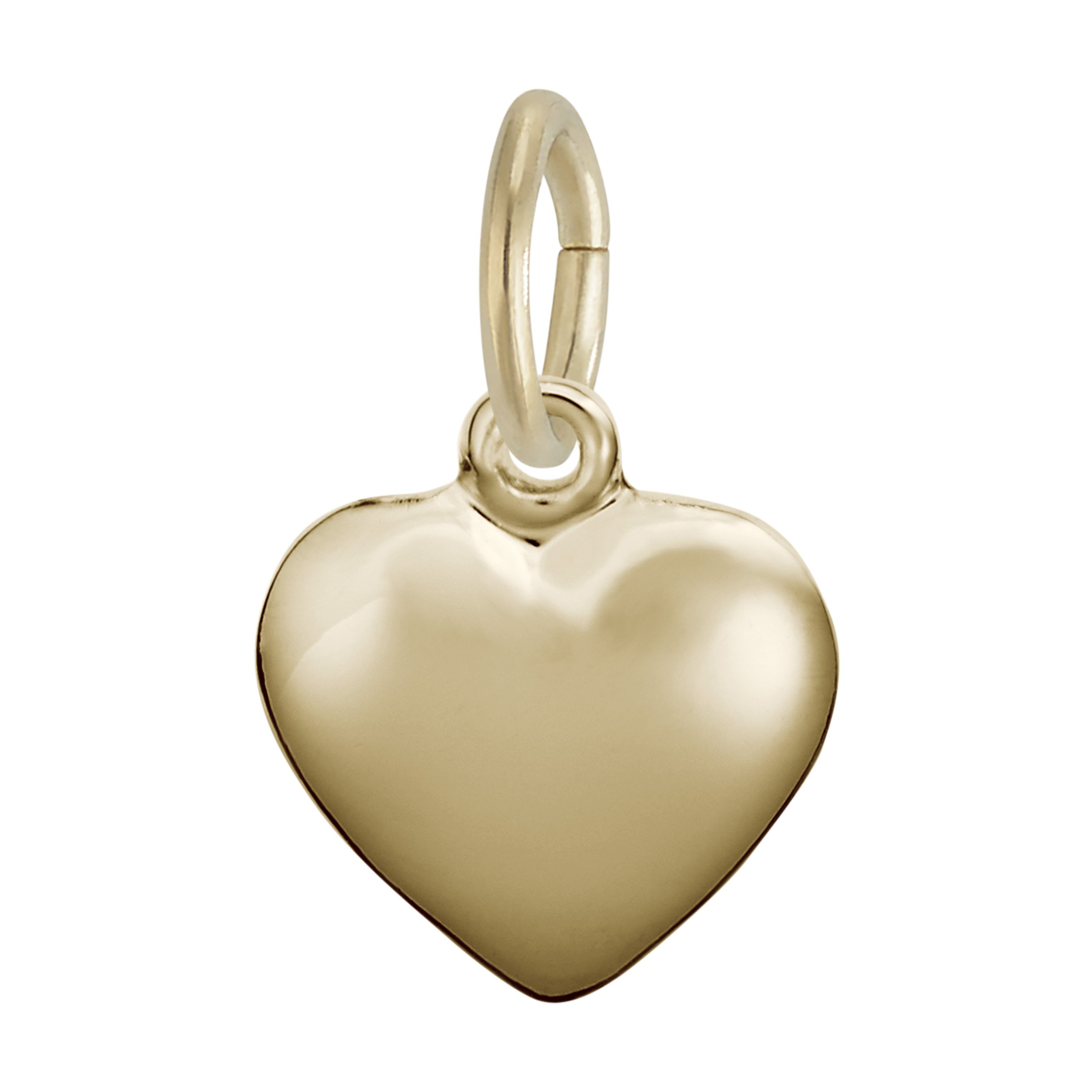 Small Puffy Heart Charm - Image 3