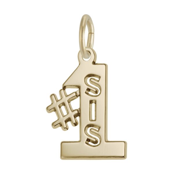 Number One Sister Charm