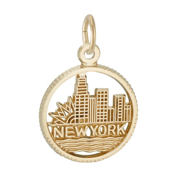 New York City Skyline Charm