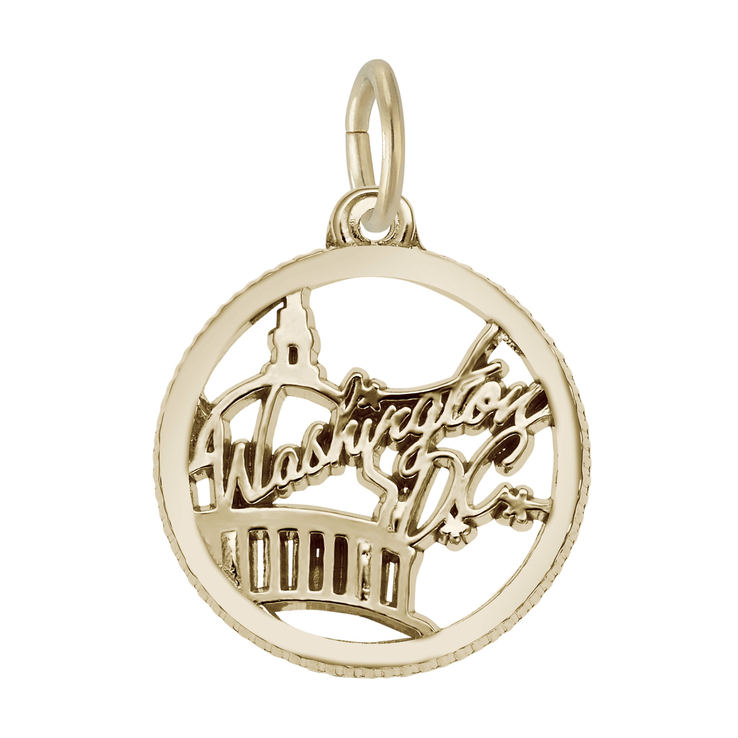 Washington DC Disc Charm - Image 1