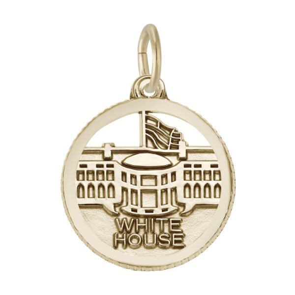 White House Disc Charm
