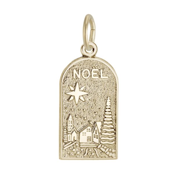 Noel Christmas Scene Charm