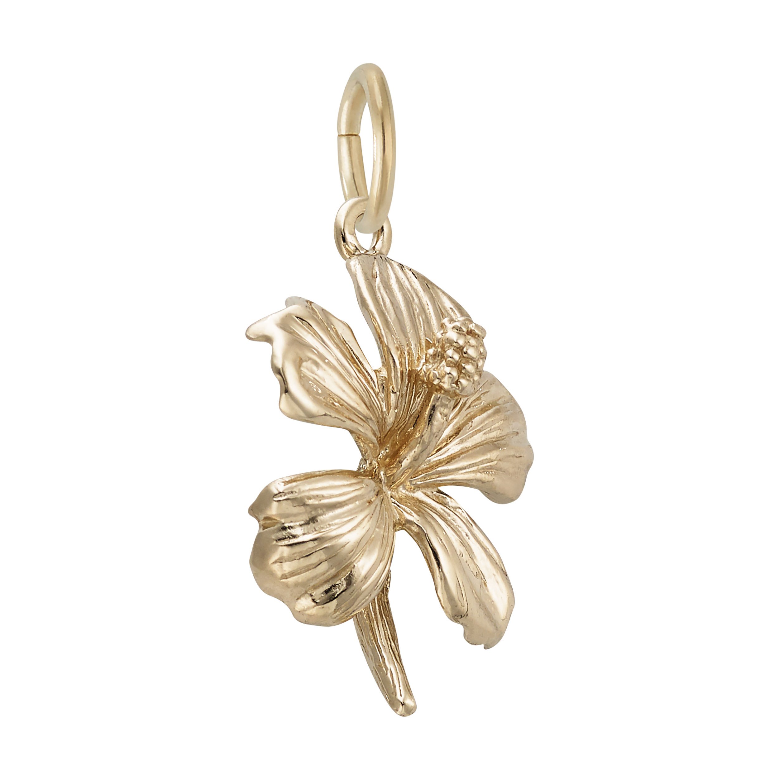 Hibiscus Flower Charm - Image 2