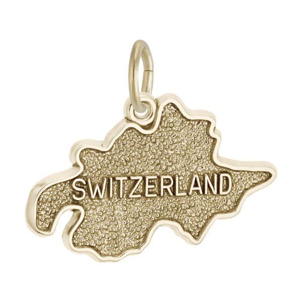 Switzerland Map Charm