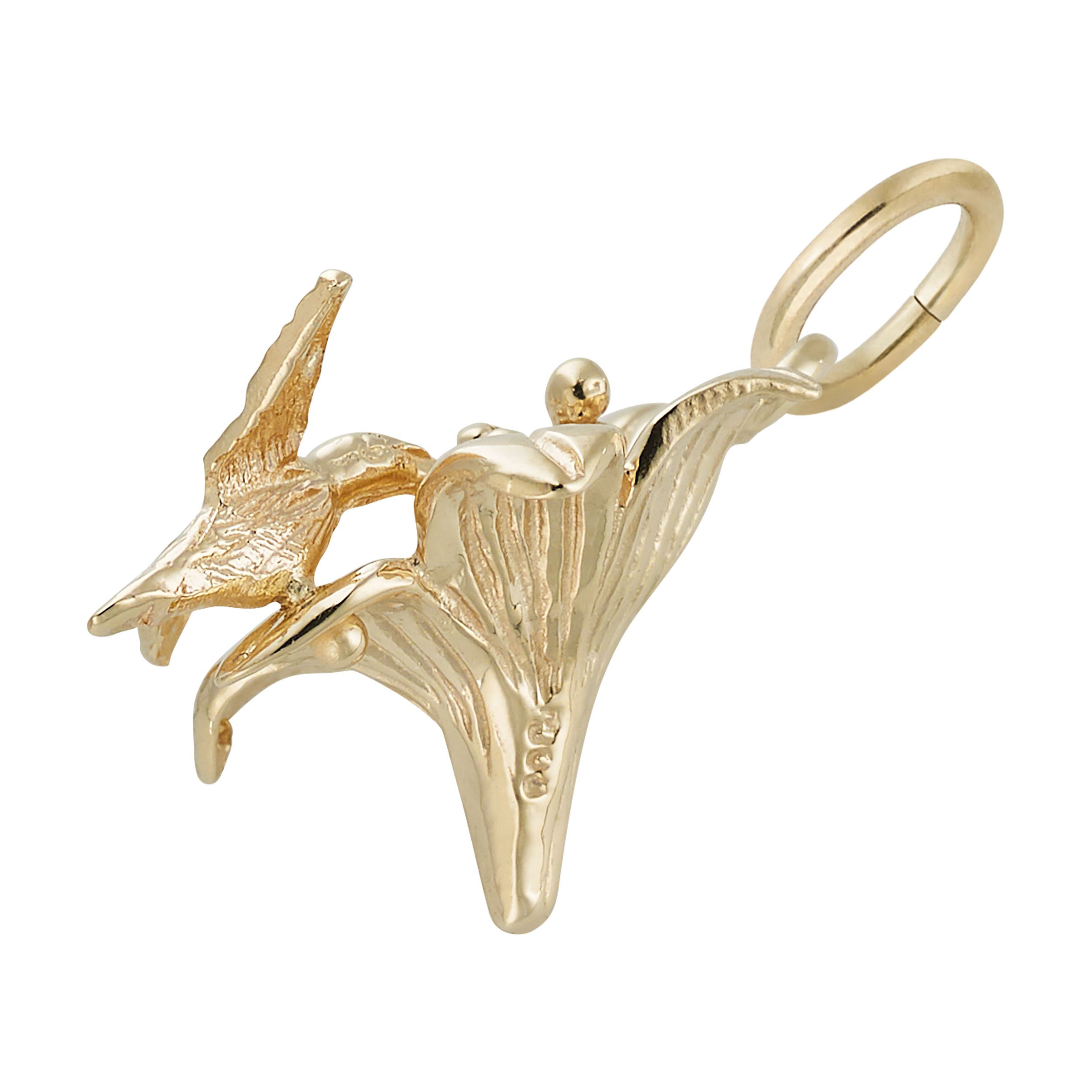 Hibiscus W/Hummingbird Charm - Image 3