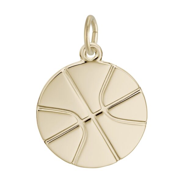 Flat Basketball Charm