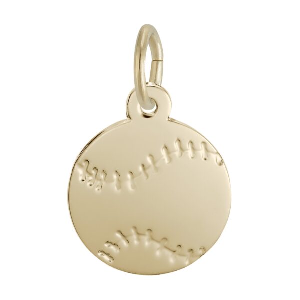 Flat Baseball Charm