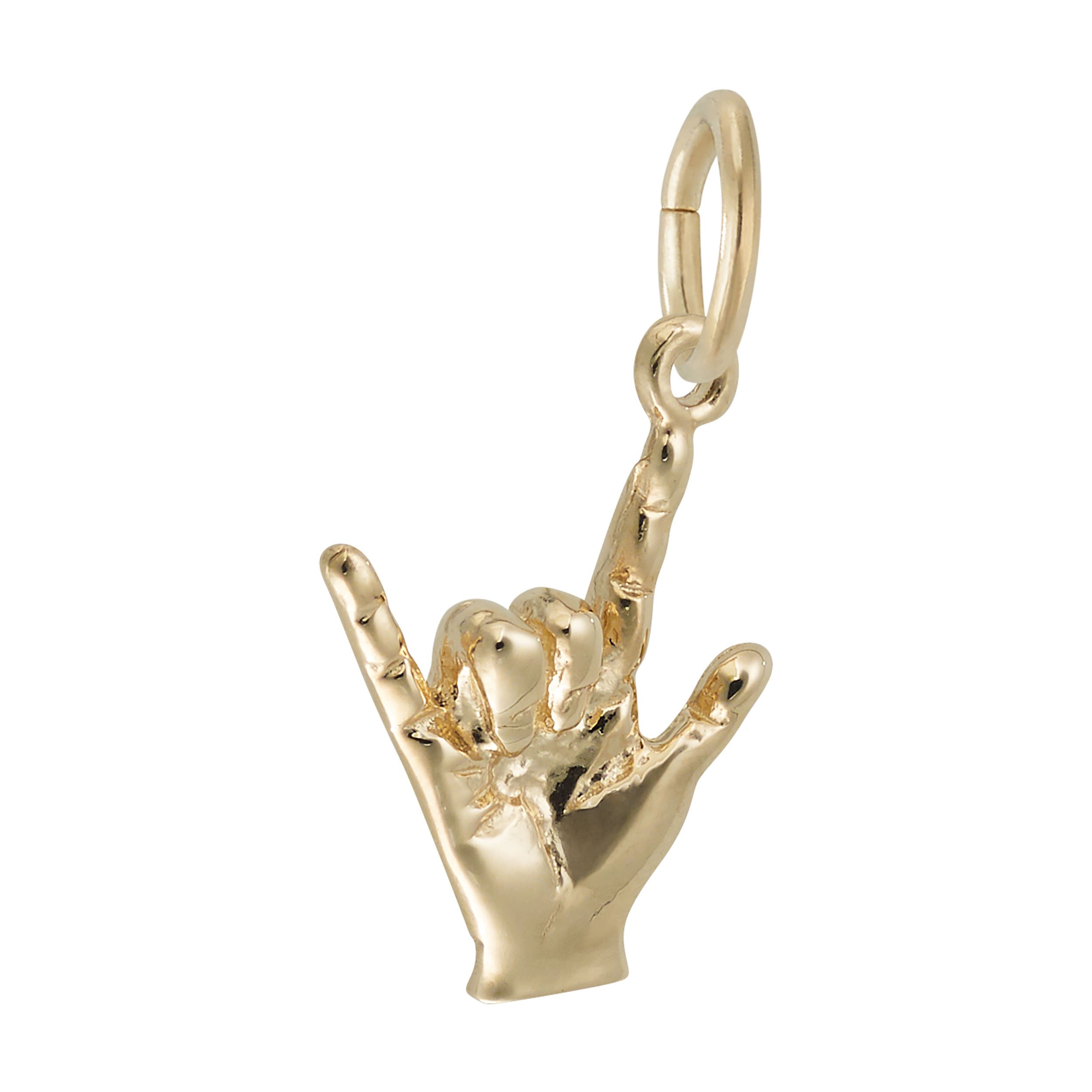 I Love You Hand Sign Charm - Image 5