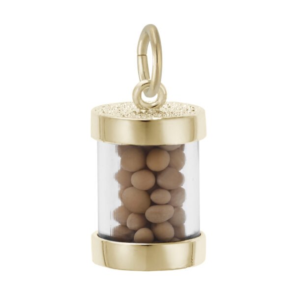 Mustard Seeds Capsule Charm