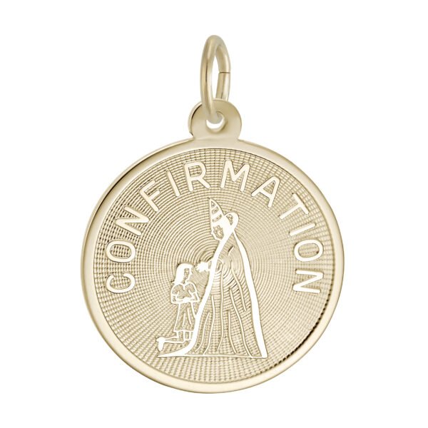 Confirmation Disc Charm