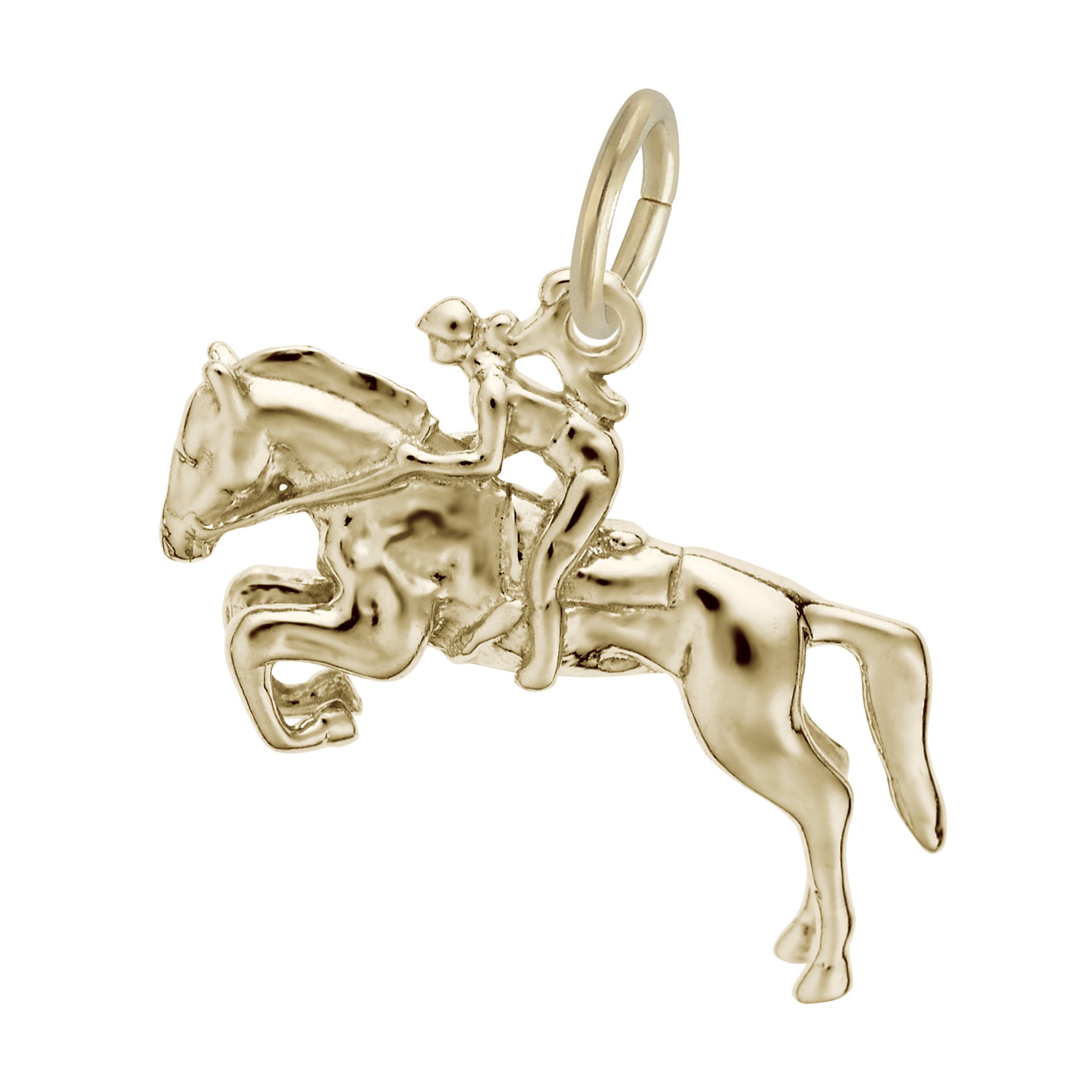 Horse & Rider Charm - Image 1