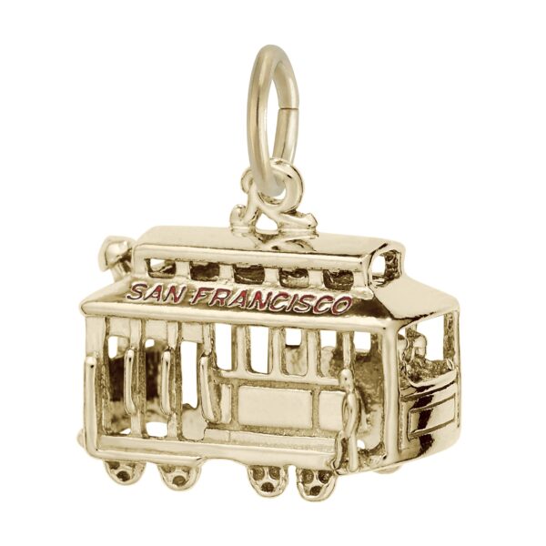 San Francisco Cable Car Charm