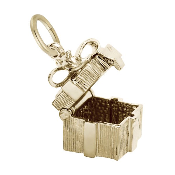 Opening Gift Box Charm
