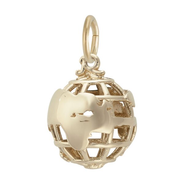 World Globe Charm