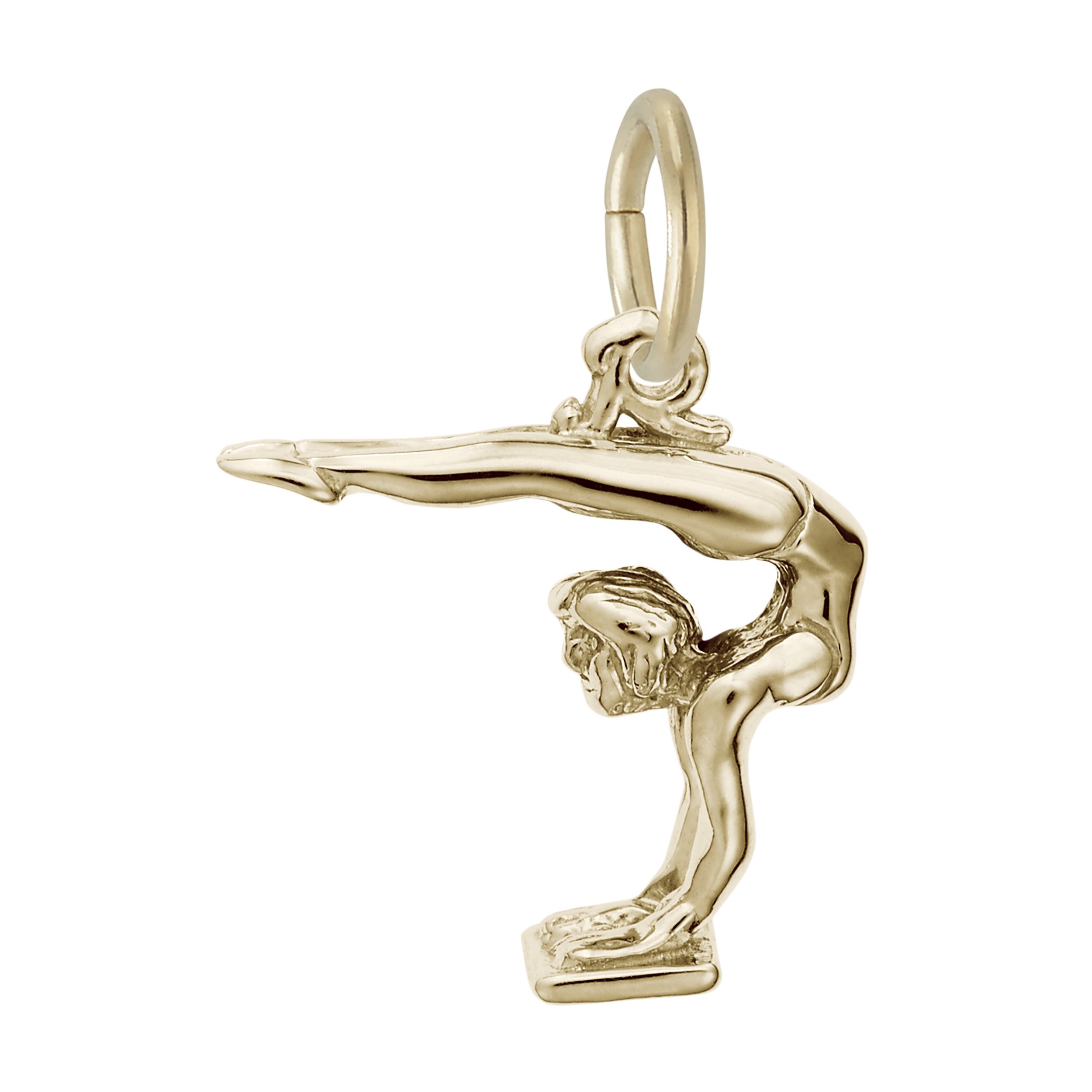 Vaulting Gymnast Charm - Image 1