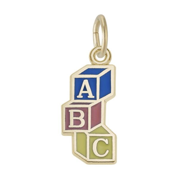 ABC Baby Blocks Charm