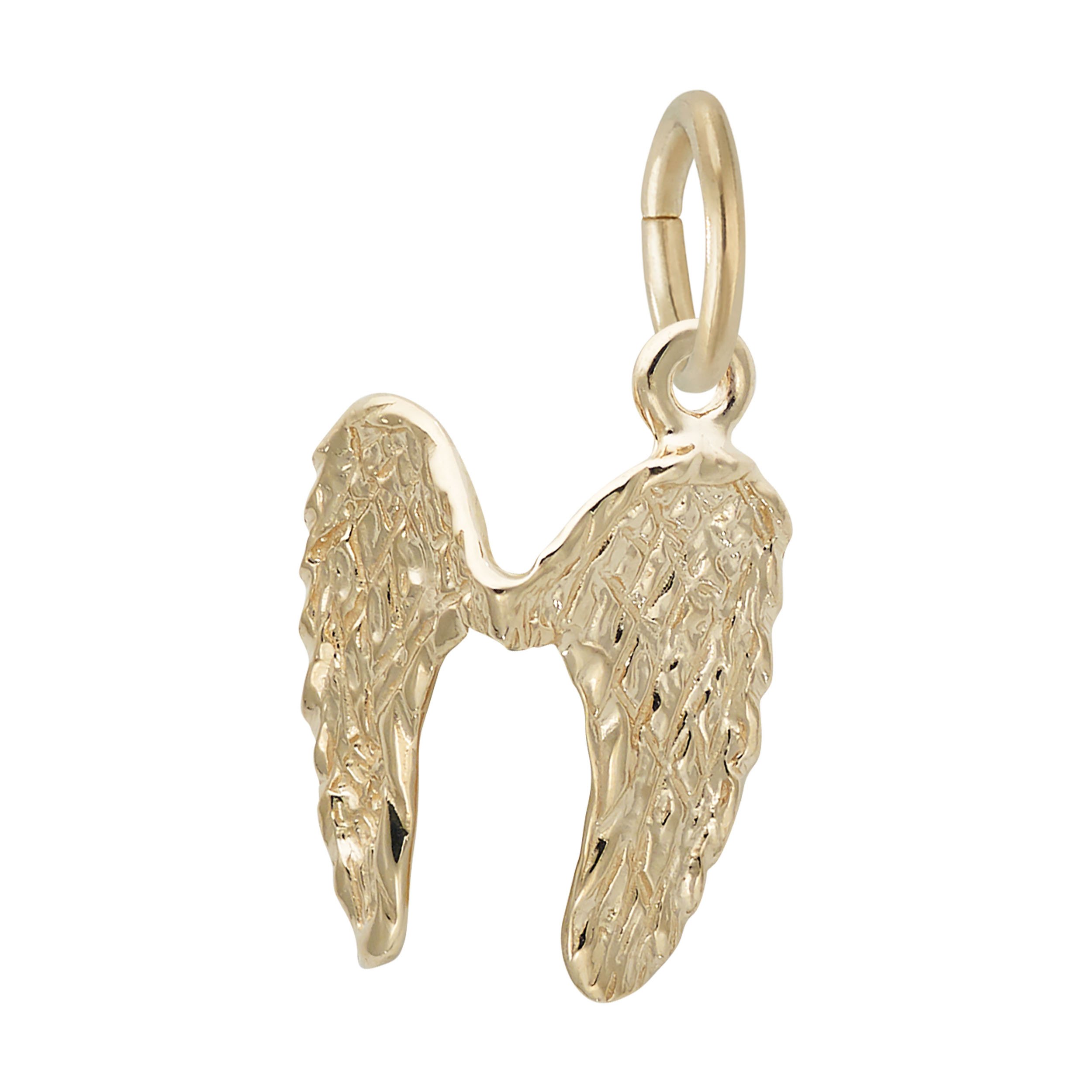 Small Angel Wings Charm - Image 3